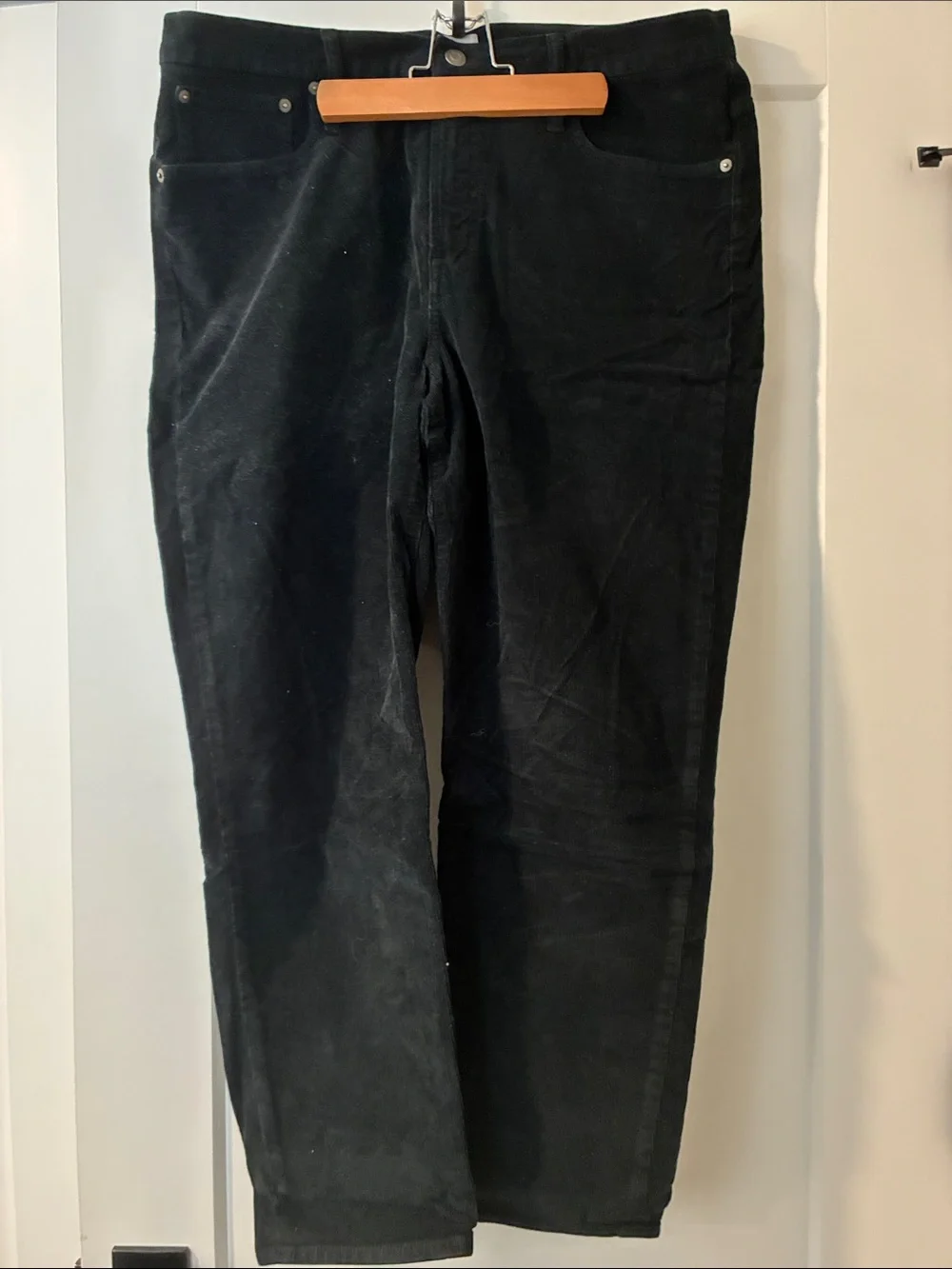 J. crew Womens’s Black Corduroy Pants - Classic Straight Fit